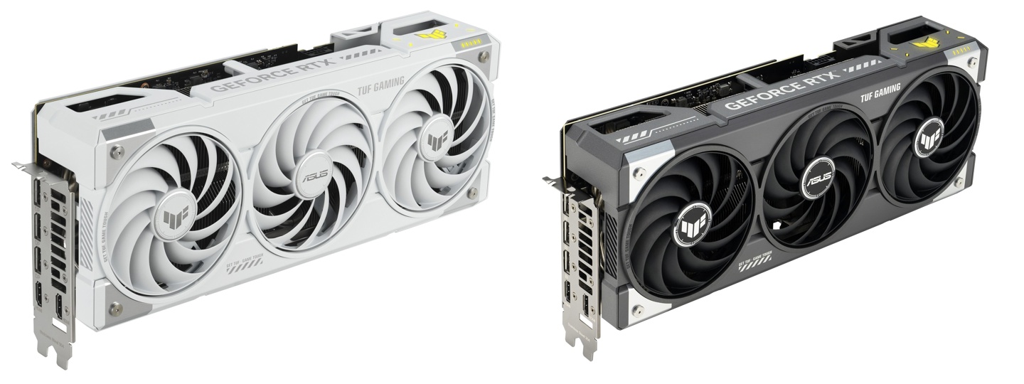 ▲ 双版本 TUF Gaming GeForce RTX 5070 Ti 对比