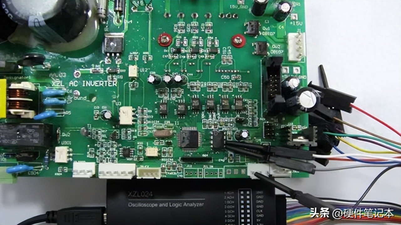 出现的开发，应使用逻辑分析仪