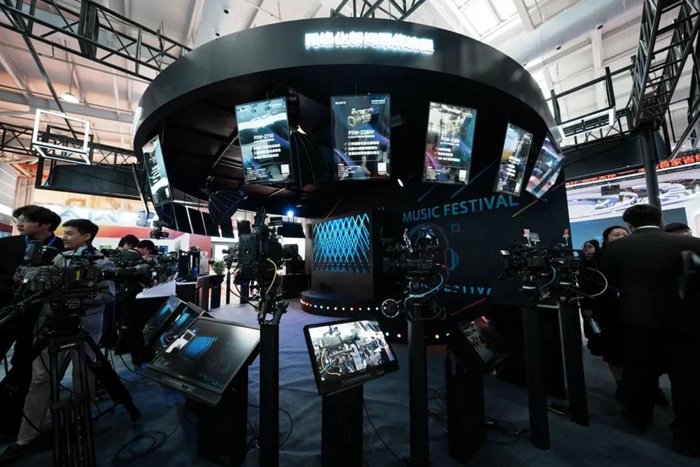 索尼CCBN2025展会现场图