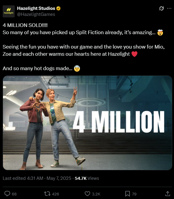 “双影片仙境”全球销售额超过400万份！认证的