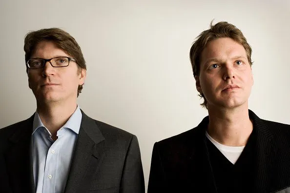 Skype 两大主要创始人 Niklas Zennström 和 Janus Friis｜图源：网络