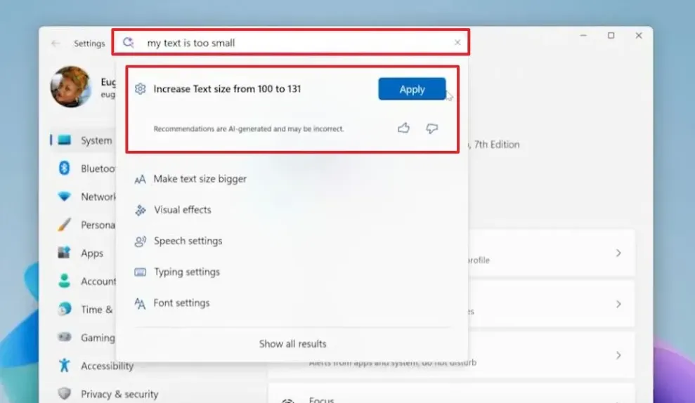Microsoft Win11探索AI代理设置：洞察用户需求并实现