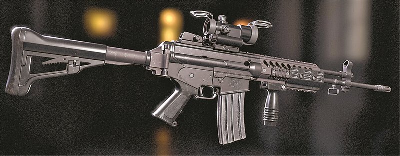 k2c1型突击步枪及其护木