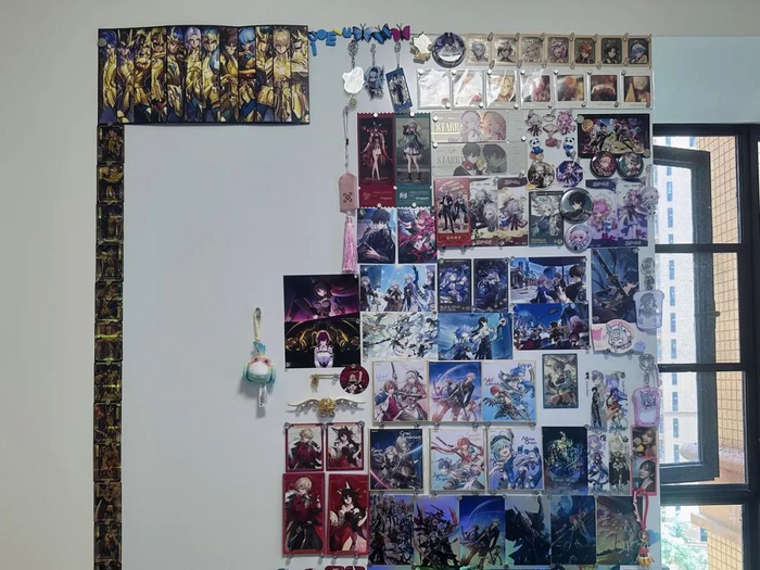 王爷家里挂着的谷子