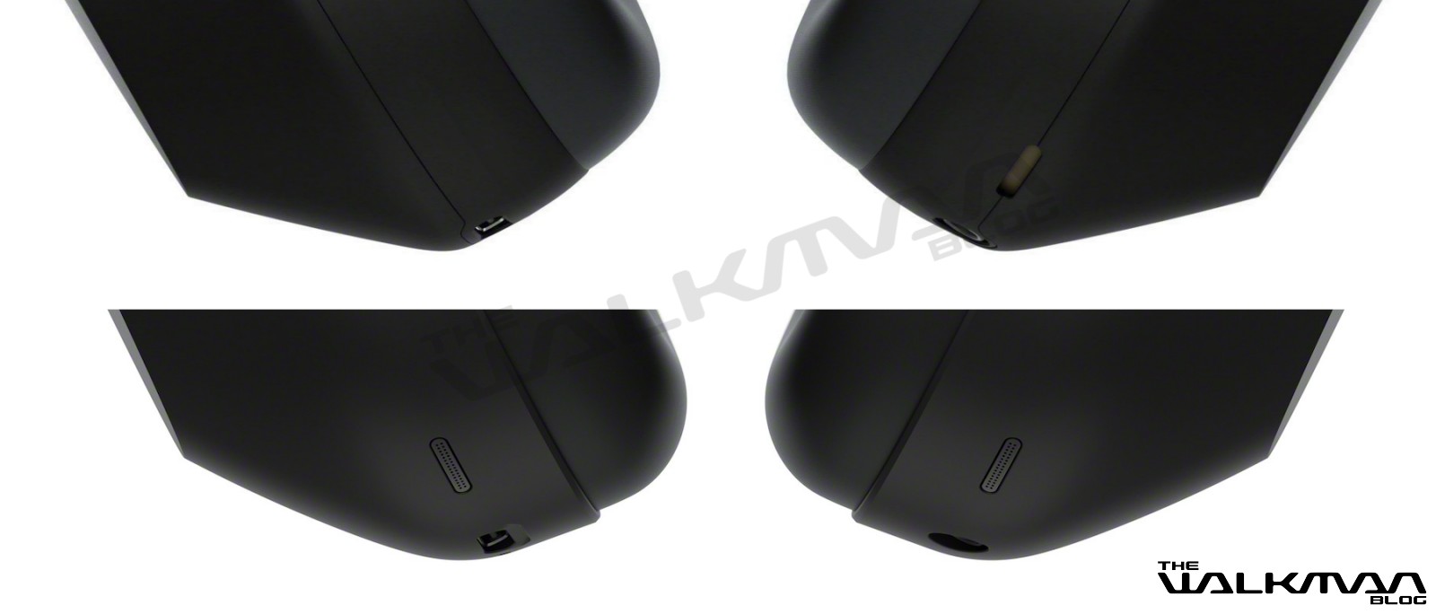 上图为 WH-1000XM5，下图为 WH-1000XM6