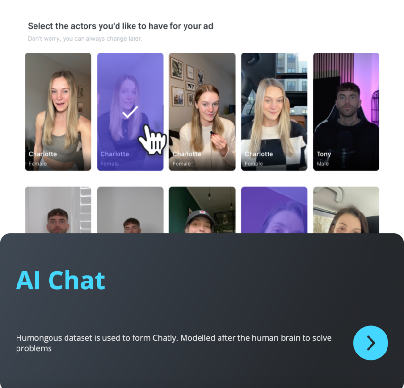 Arcads的产品示例