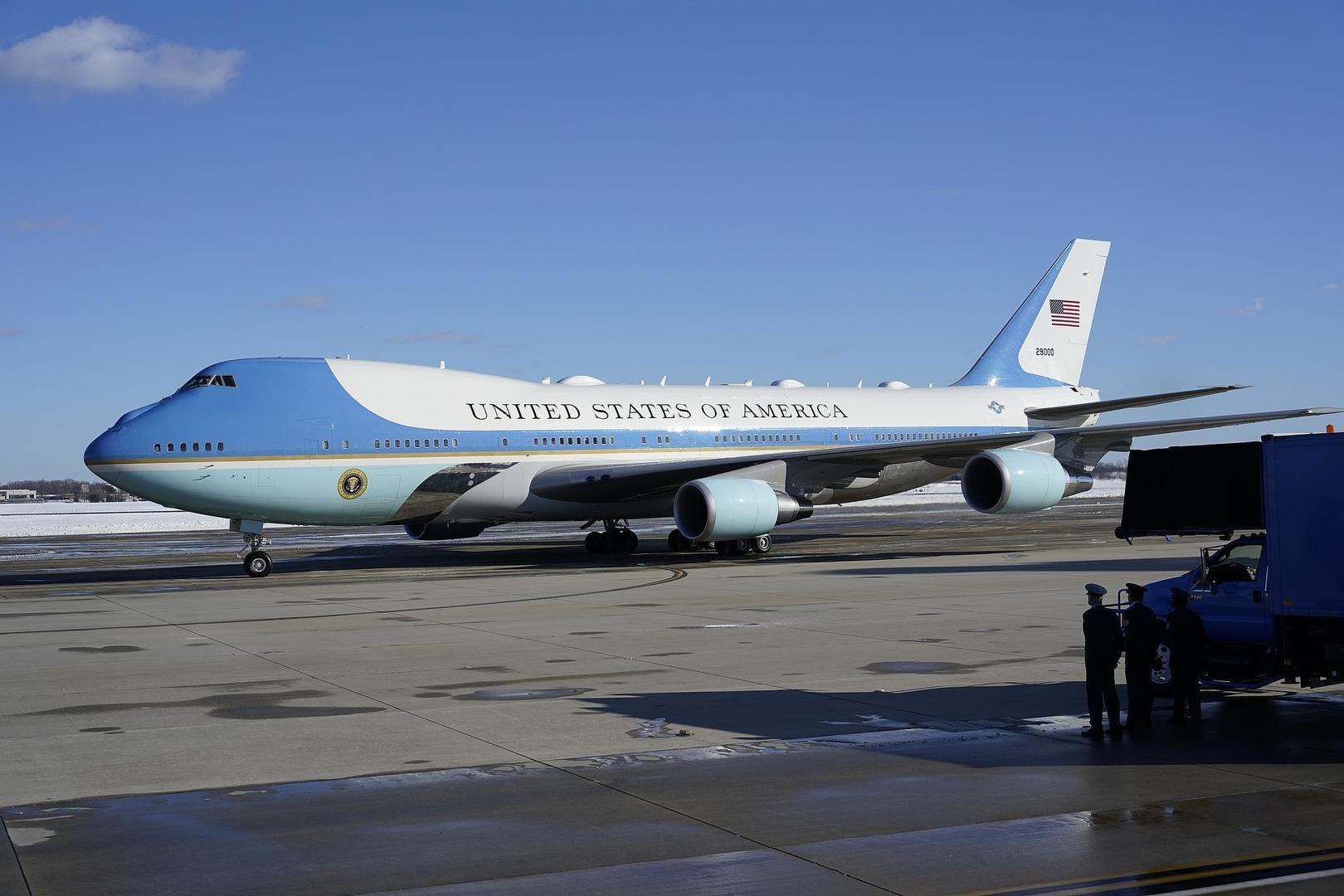 ▲现役“空军一号”（资料图） 图源/央视新闻