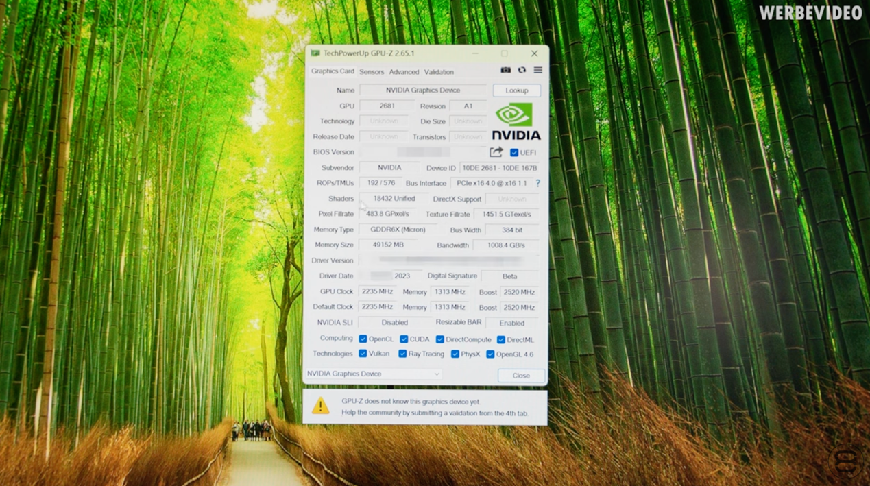 ▲ 上机 GPU-Z 截图