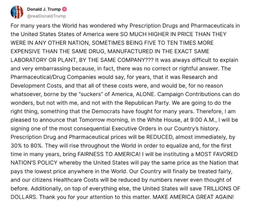 特朗普发言截图