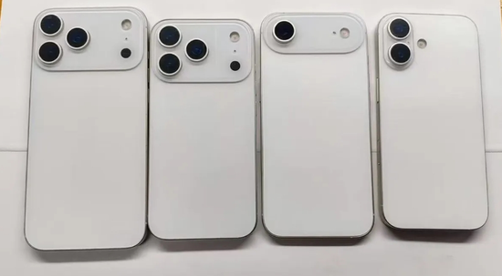iPhone 17系列机模泄露图