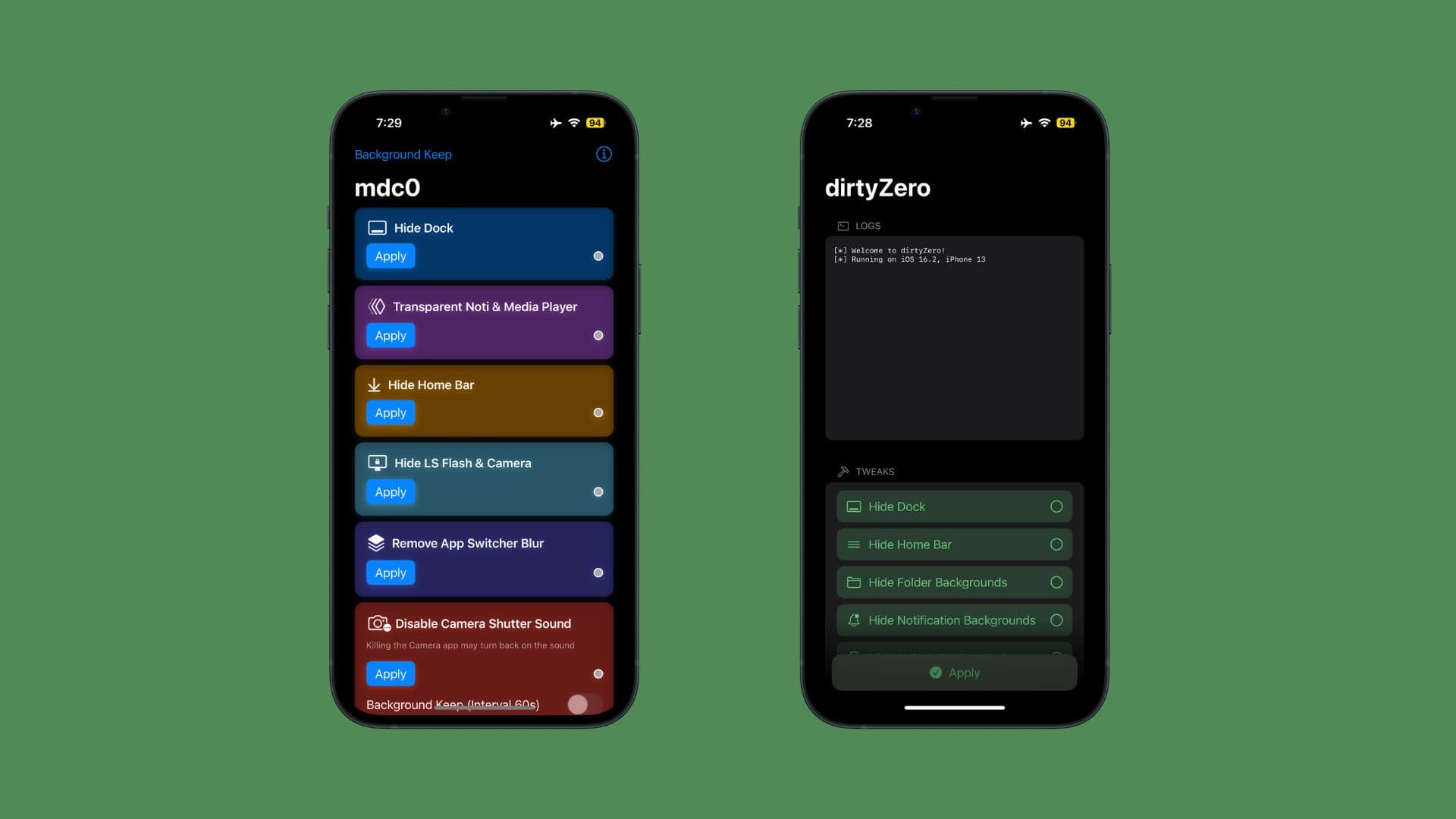 开发者利用iOS 16~18 内核漏洞开发新工具：无需越狱iPhone，实现隐藏Dock、透明通知等效果