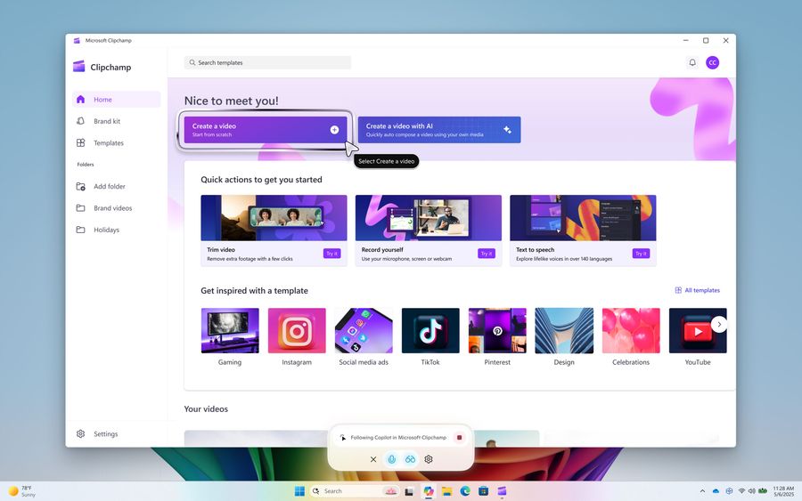 Microsoft Update Win11 Copilot应用程序：AI视觉任务指导