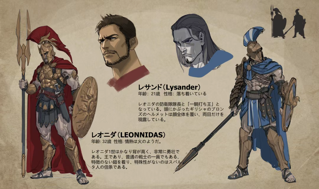 ▲ 《KINGS》设定图