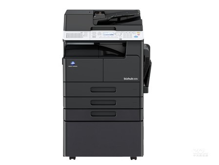 图为：柯尼卡美能达225i复合机