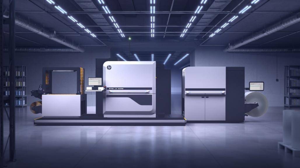 图：HP Indigo 200K数字印刷机