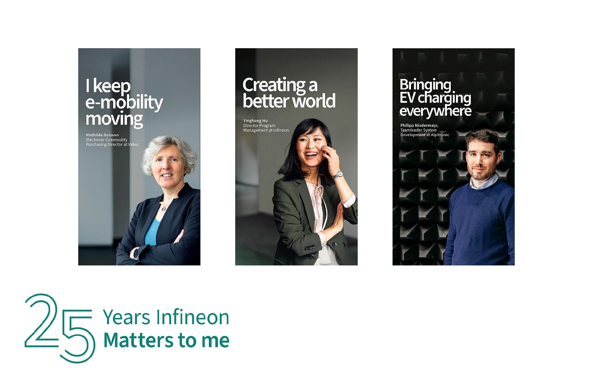 英飞凌25周年“Matters to me”传播项目