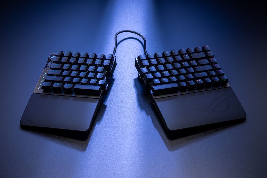 左右两分，华硕启动Rog Falcata游戏特定的磁轴键盘