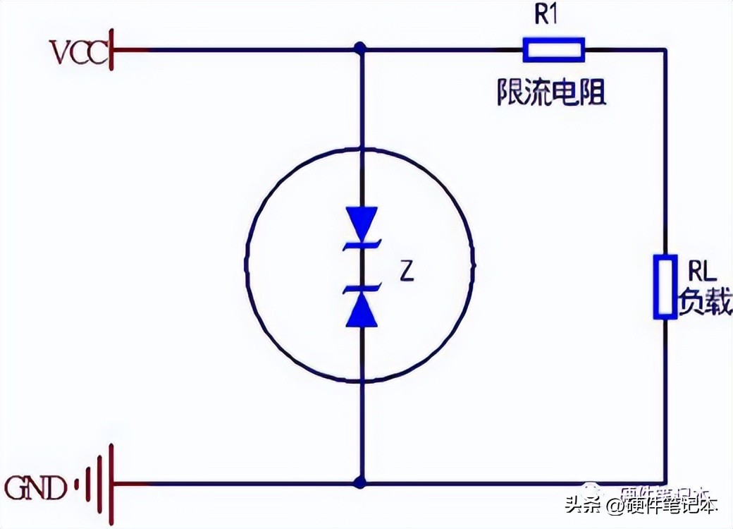 图3 温度补偿电路图