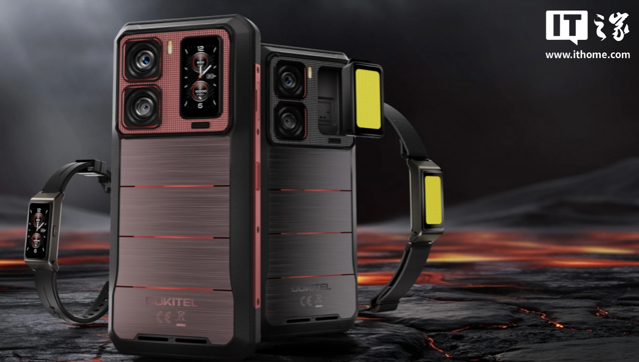 Oukitel推出了第一个模块化的三项防御手机WP300：