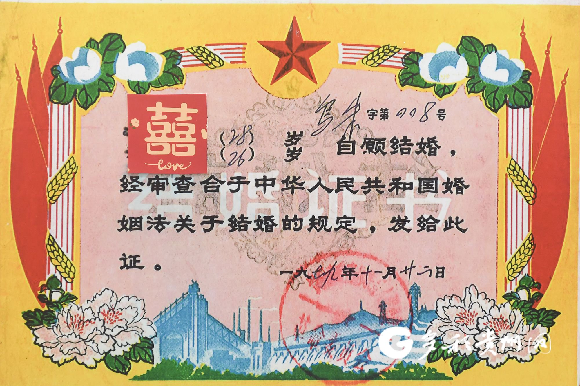 这些年代的结婚证见过吗?