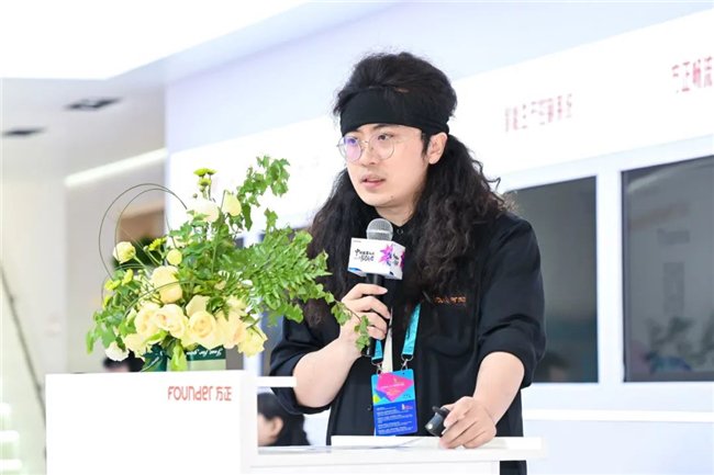 ▲方正印捷营销中心售前支持经理 孔繁盛