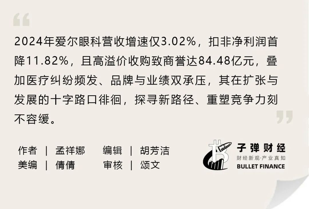 扣非净利润15年首降，爱尔眼科并购式增长的危与机