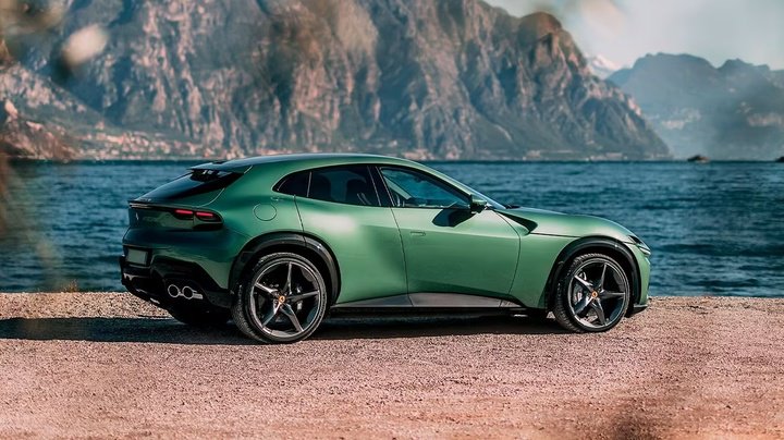 ▲Verde Dora 漆色的 Purosangue