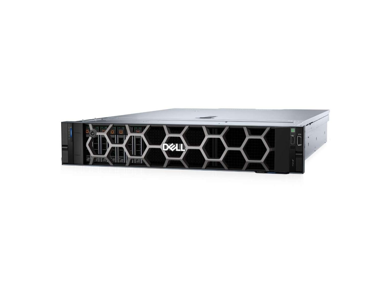 图为：戴尔易安信PowerEdge R760xs 机架式服务器 