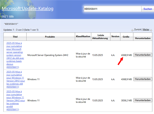 Microsoft可能更新软件包的射门4.3GB！无论多么方便