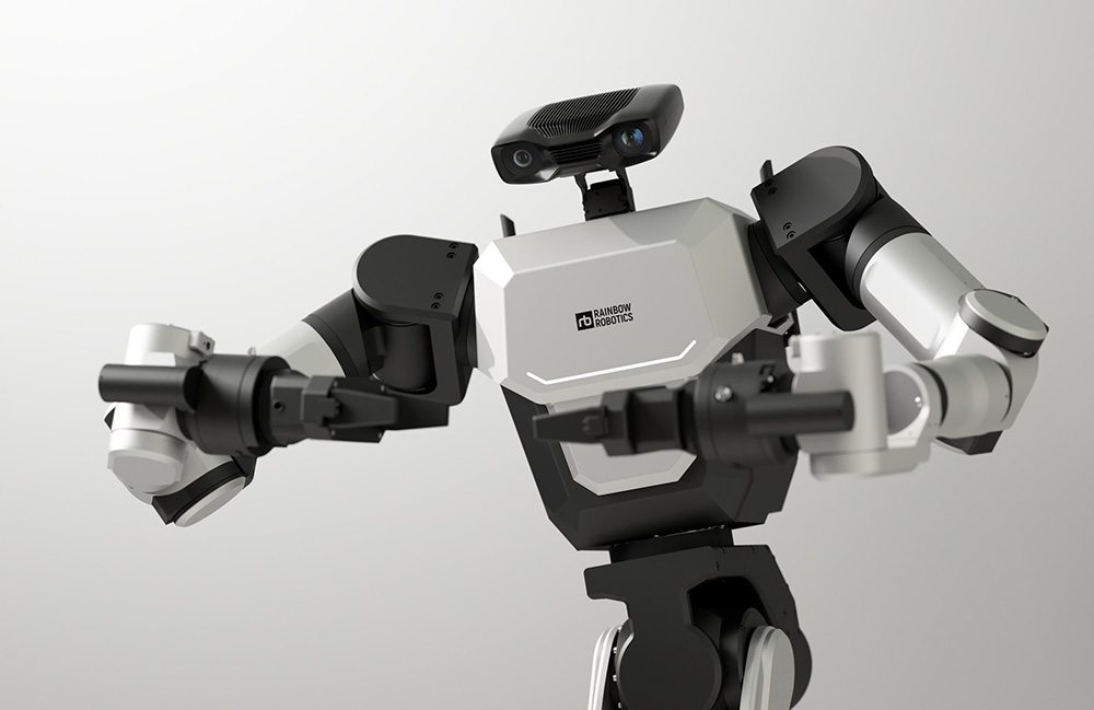 Rainbow Robotics推出了全向轮及其两个臂机器人的开