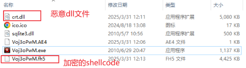 图 7 实际投放的恶意文件
