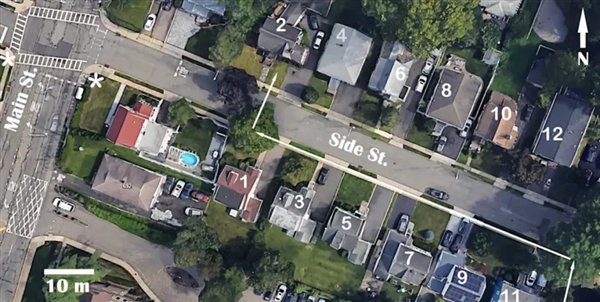 △ 这只鹰的捕猎路线，图源：迪涅茨