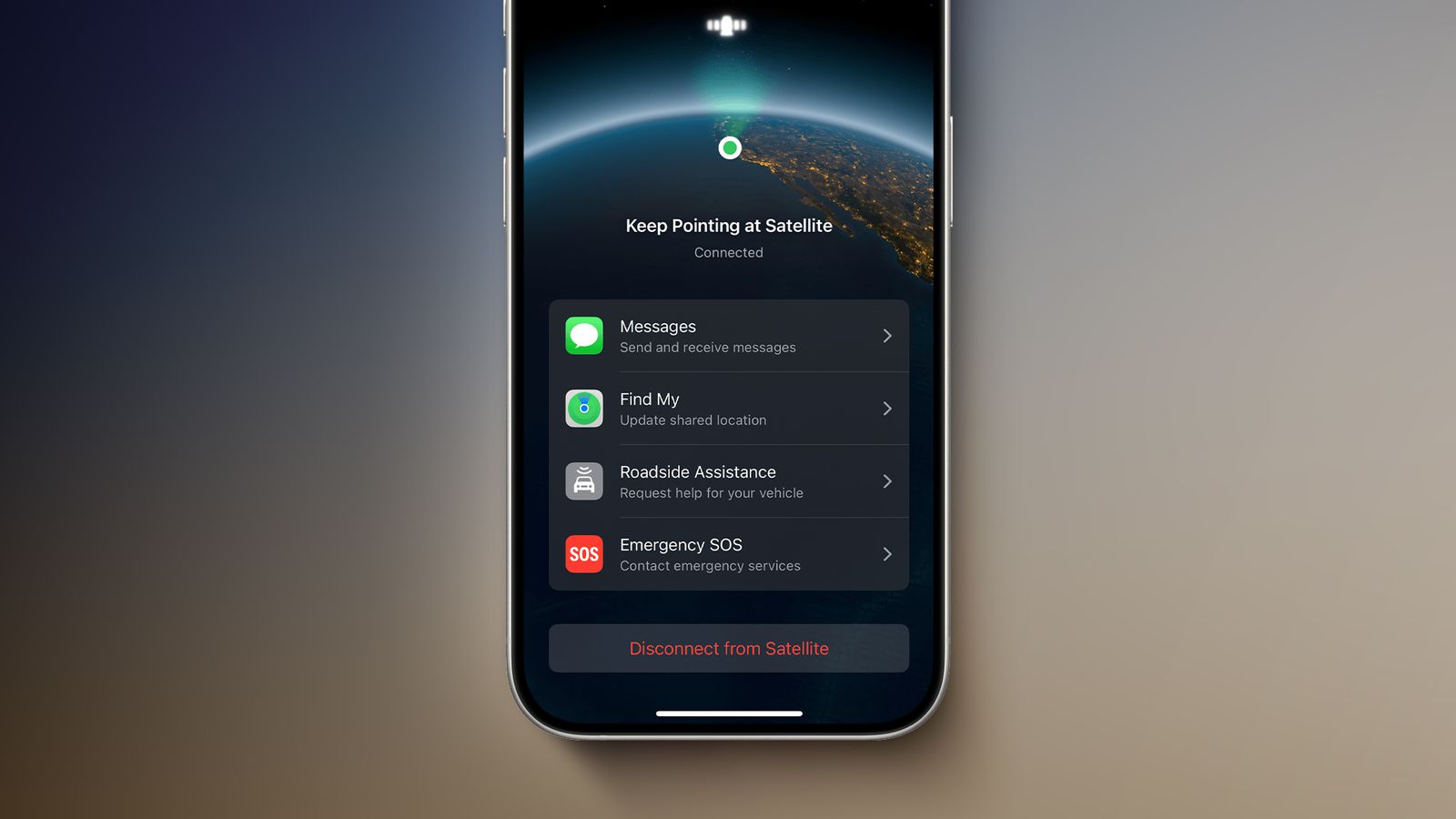报道说，马斯克和苹果关于卫星通讯的逮捕：提