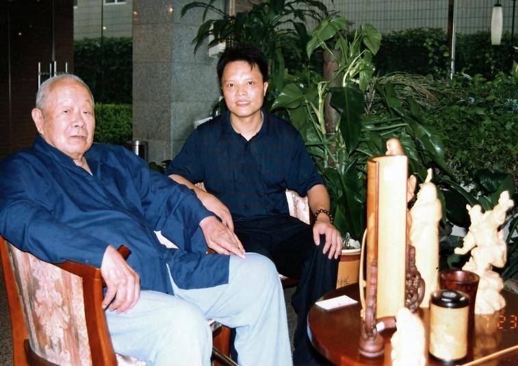 林庆财先生与王世襄先生