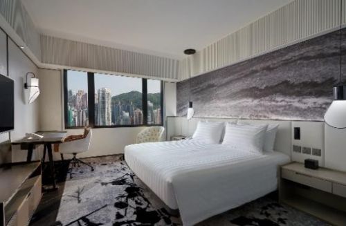 香港柏宁酒店，傲途格精选尊贵全景客房