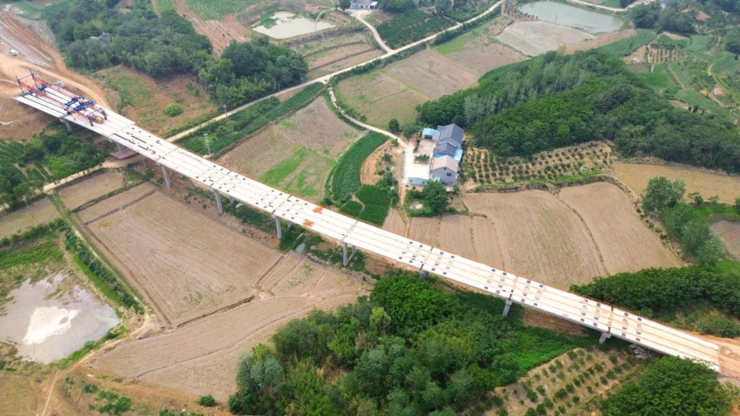 最新进展!武松高速松滋段,全幅贯通
