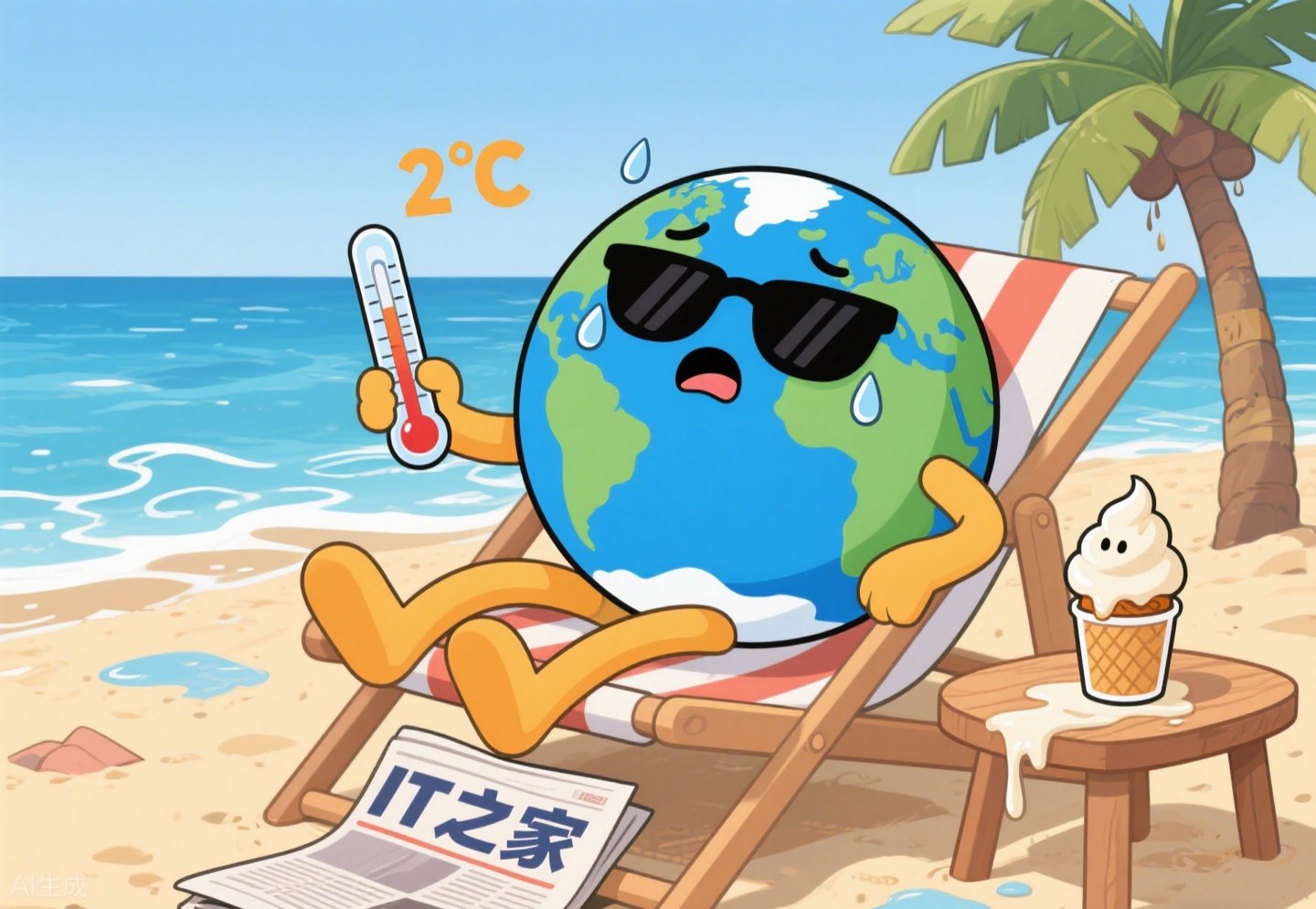 全球警告加速警告：与前工业化相比，平均温度