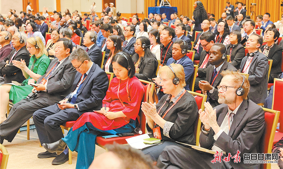 文化融合 思想融汇 感情融通——第四届文明交流互鉴对话会开幕式主题演讲和展示侧记|甘肃省_新浪财经_新浪网