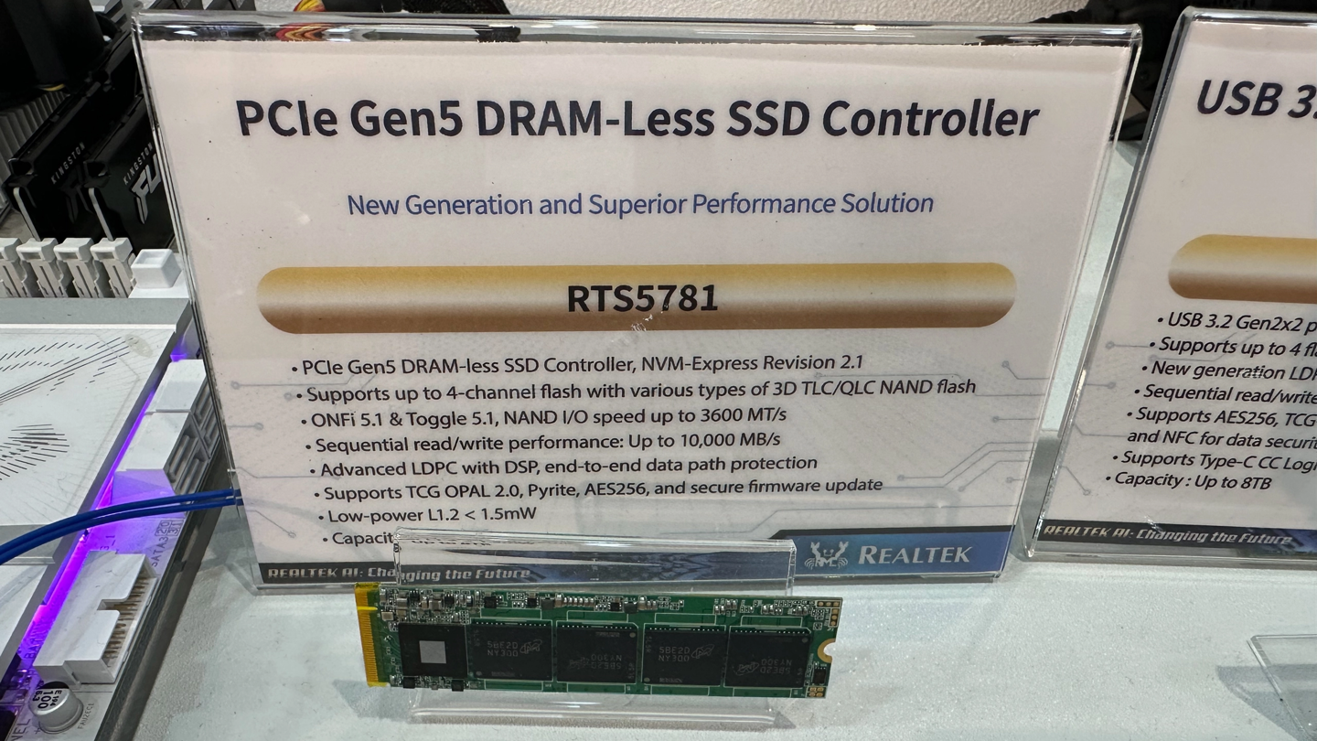 Realtek PCIE 5.0RTS578110GBE翨RTL8127״