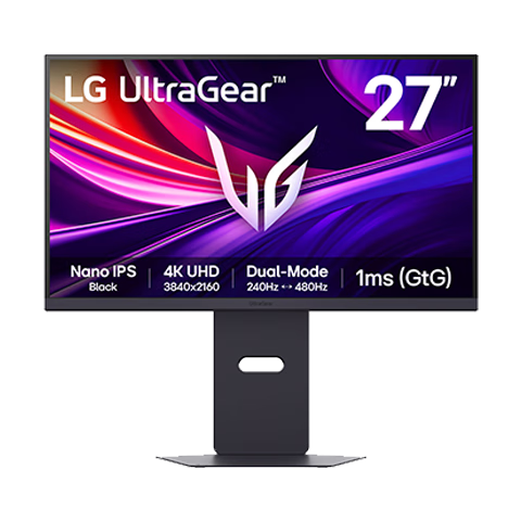5999→RMB 3399：LG 27英寸G8监视器补货，支持4K 240