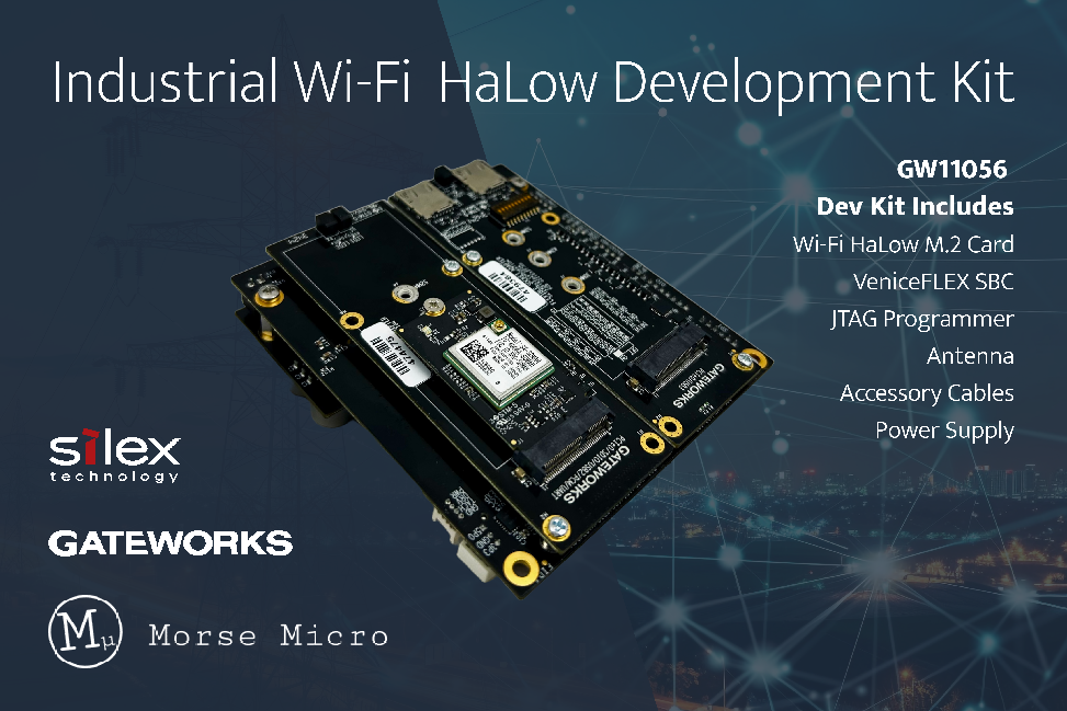 GW11056开发套件（内含搭载摩尔斯微电子MM6108系统单晶片的GW16159的 Wi-Fi HaLow M.2网卡）