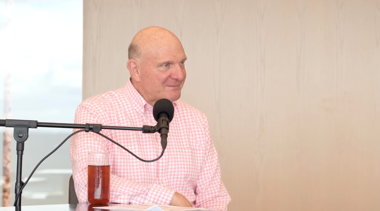 ▲ 鲍尔默参加了 Acquired 播客