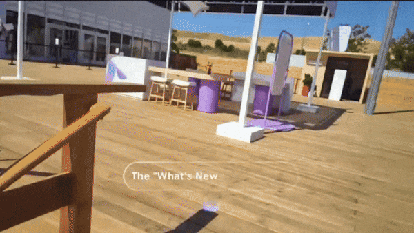 Android XR 中 Gemini 的对话效果｜图片来源：极客公园