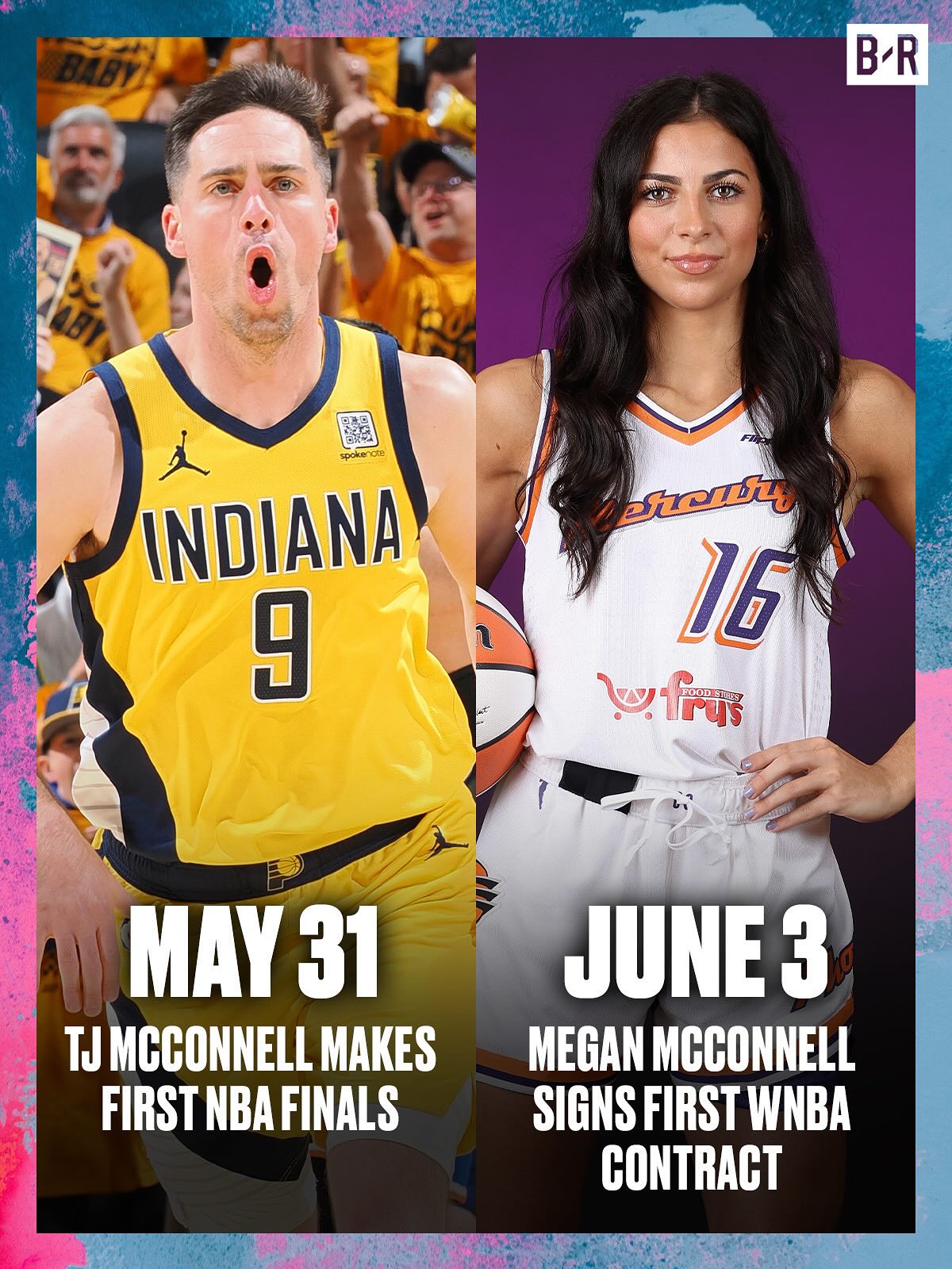 麦康纳家族荣耀!哥哥勇闯总决赛&身高170身材姣好的妹妹登陆WNBA