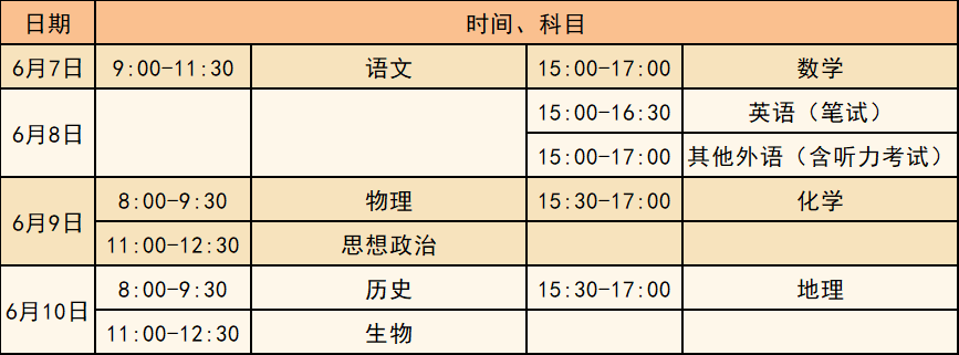 @北京考生 这些考场别走错!高考期间出行提示→