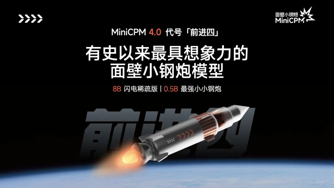 Face Wall的智能端侧模型发布了“前向四” Minicp
