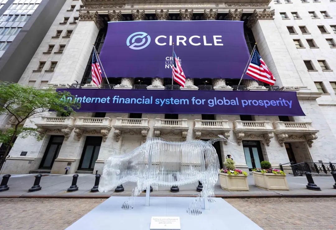 Circle上市第三天再涨10%：公司市值超260亿美元CEO称IPO是转折点