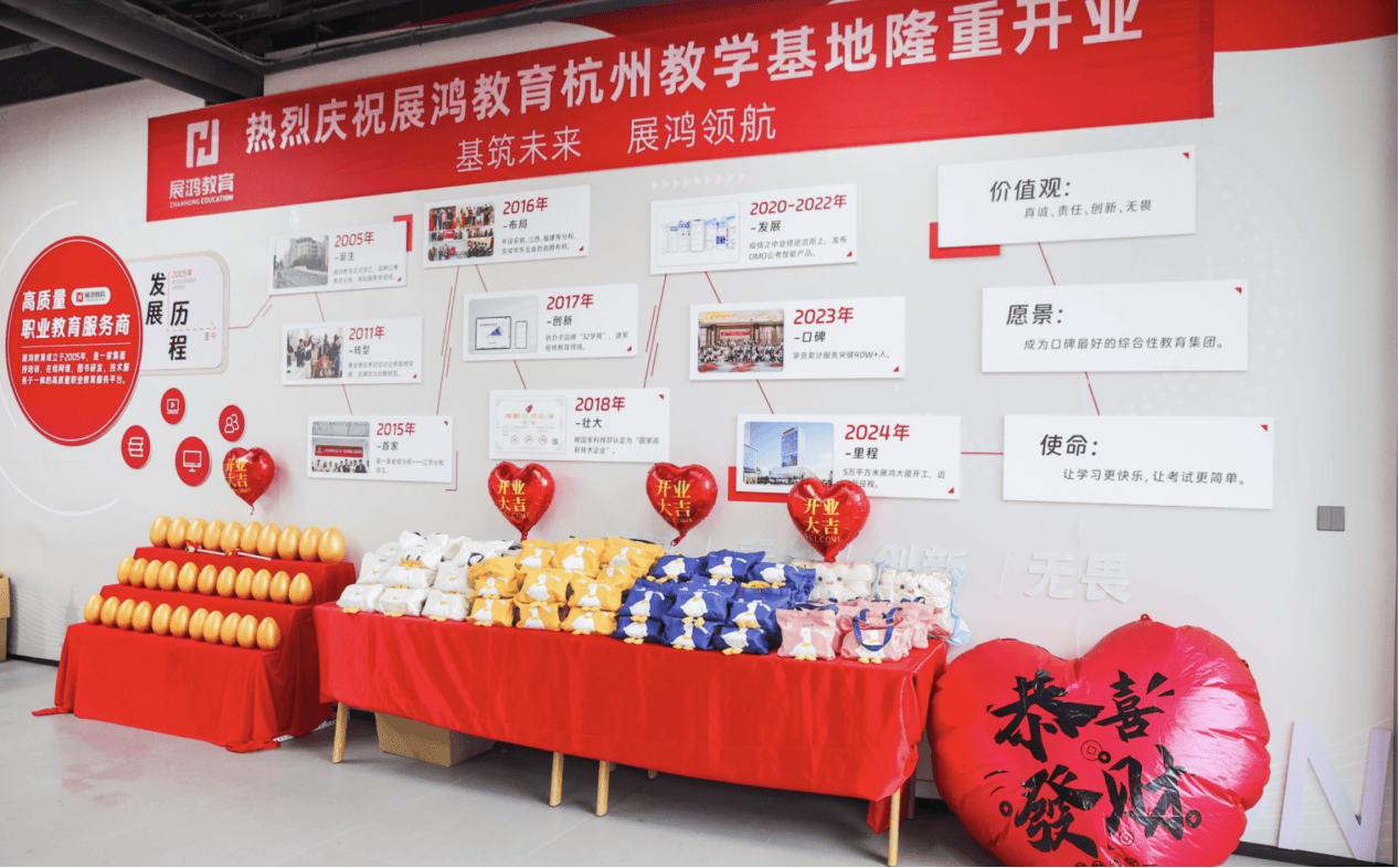 展鸿教育杭州教学基地开业