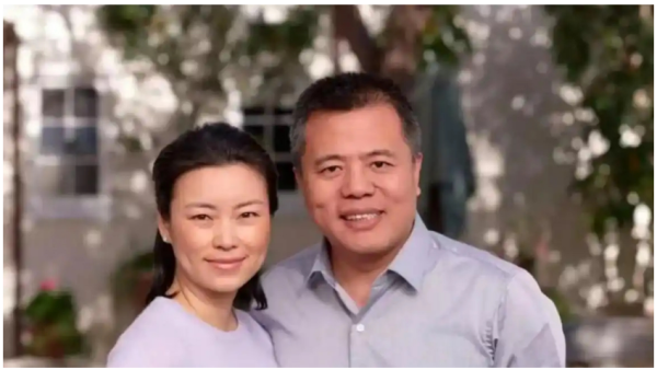 盛大集团和天桥脑科学研究院创始人陈天桥和夫人雒芊芊