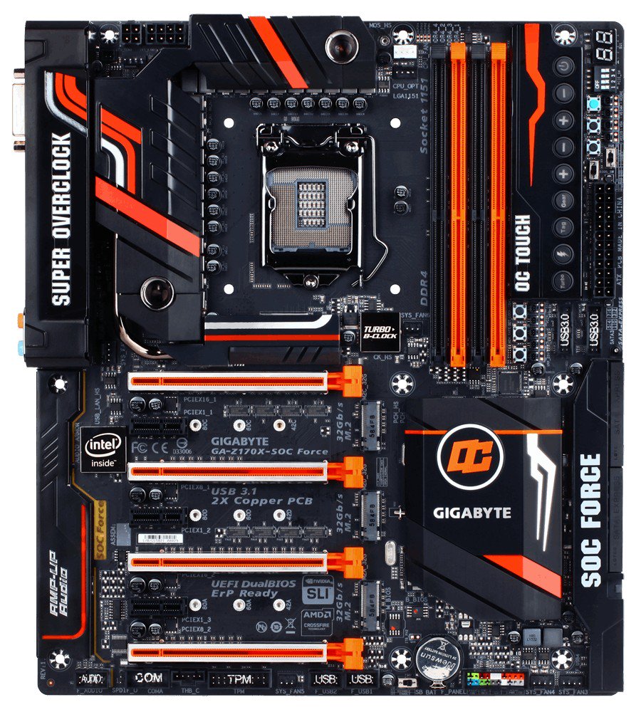 ▲ 早前的 Z170X-SOC FORCE